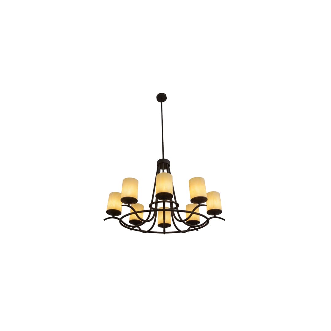 Octavia 8 Light 34" Wide Ring Chandelier