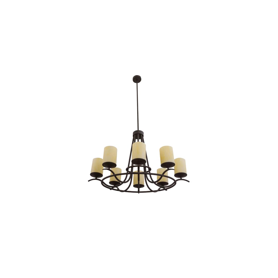 Octavia 8 Light 34" Wide Ring Chandelier