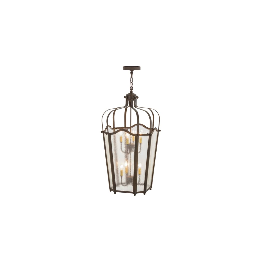 Citadel 8 Light 22" Wide Taper Candle Pendant