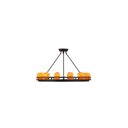 Barbury 12 Light 36" Wide Pillar Candle Style Chandelier