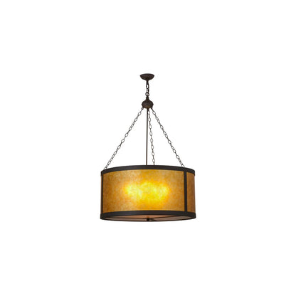Craftsman 4 Light 32" Wide Suspension Pendant