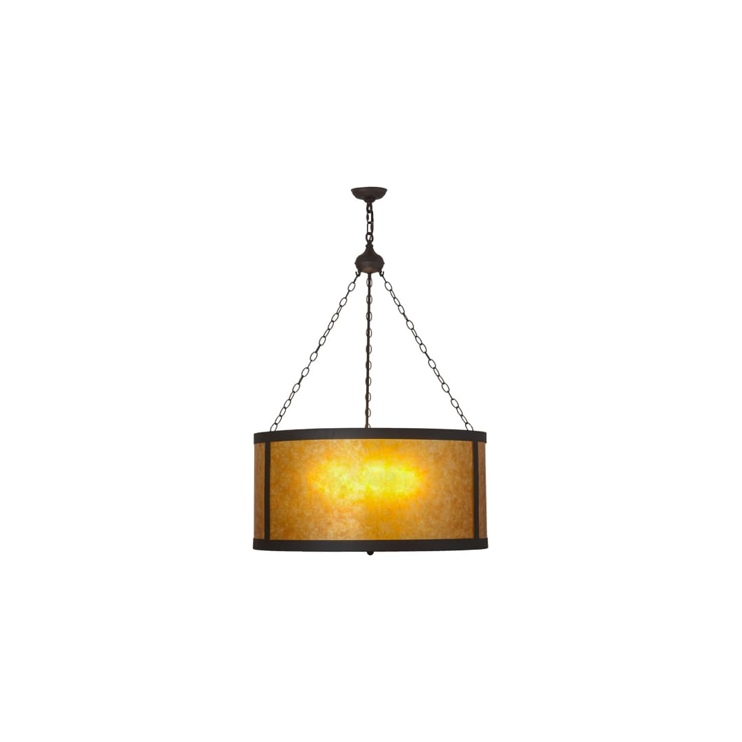 Craftsman 4 Light 32" Wide Suspension Pendant