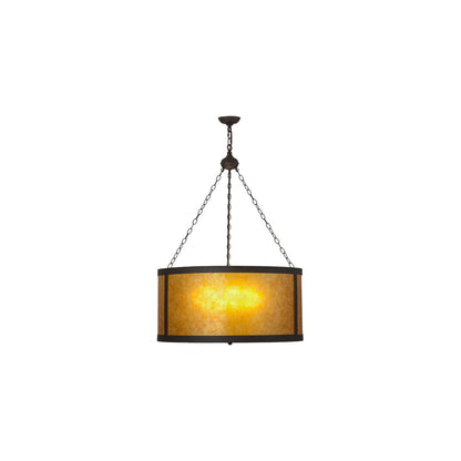 Craftsman 4 Light 32" Wide Suspension Pendant