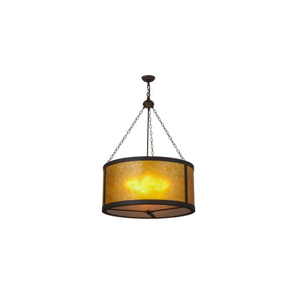 Craftsman 4 Light 32" Wide Suspension Pendant