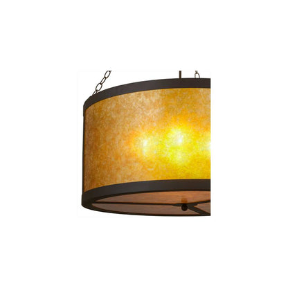 Craftsman 4 Light 32" Wide Suspension Pendant