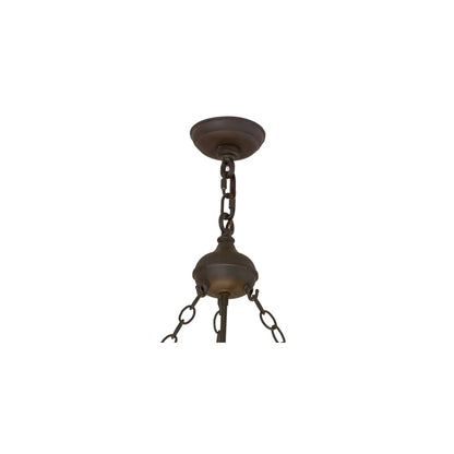 Craftsman 4 Light 32" Wide Suspension Pendant
