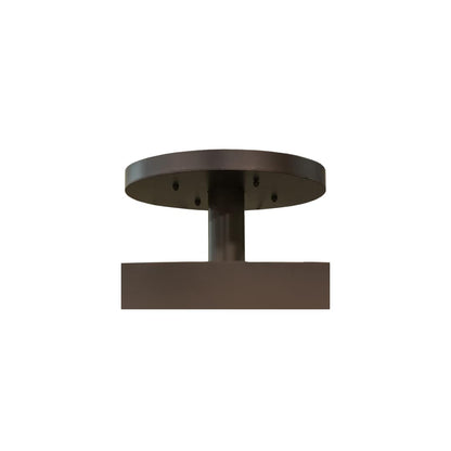 Cilindro Bulle 15 Light 72" Wide Semi-Flush Waterfall Ceiling Fixture