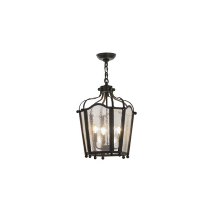 Citadel 4 Light 17" Wide Taper Candle Pendant