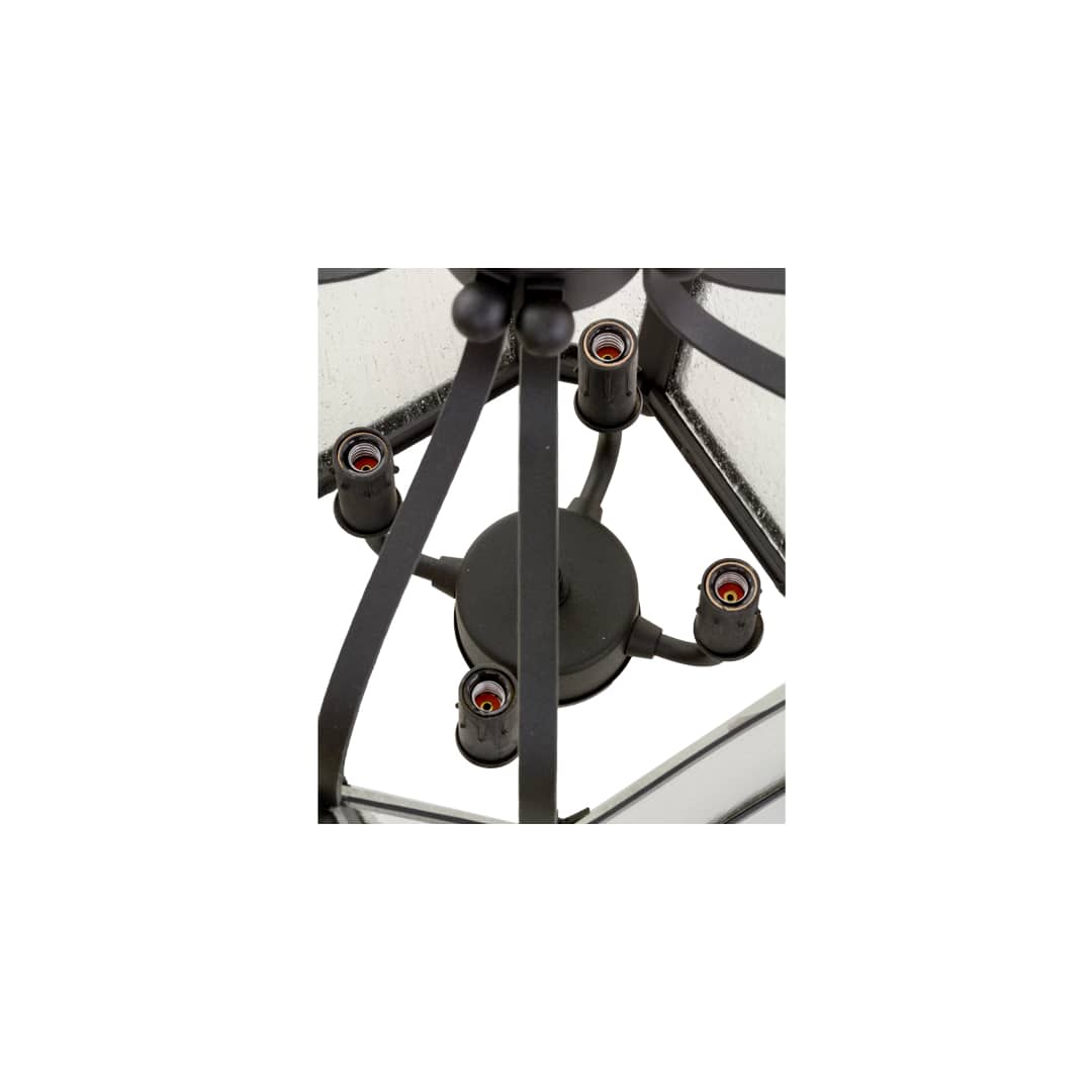 Citadel 4 Light 17" Wide Taper Candle Pendant