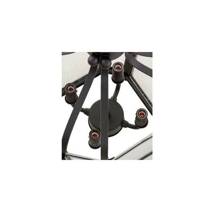 Citadel 4 Light 17" Wide Taper Candle Pendant