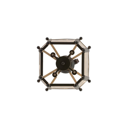 Citadel 4 Light 17" Wide Taper Candle Pendant