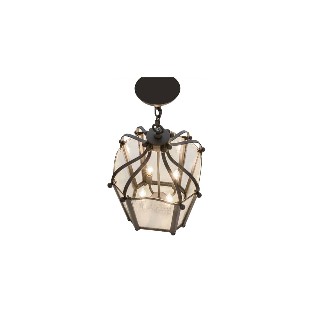 Citadel 4 Light 17" Wide Taper Candle Pendant