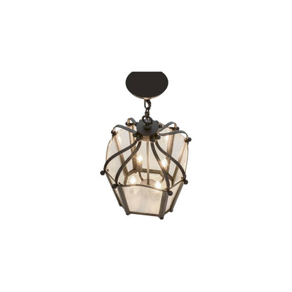 Citadel 4 Light 17" Wide Taper Candle Pendant