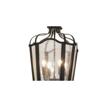 Citadel 4 Light 17" Wide Taper Candle Pendant