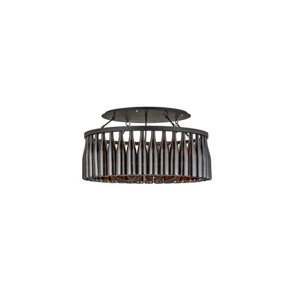 Tuscan Vineyard 12 Light 38" Wide Ring Chandelier