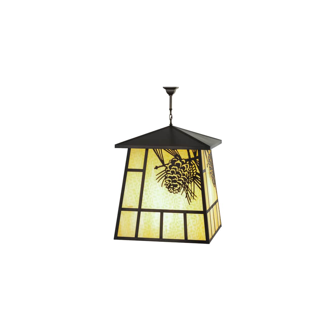 Winter Pine 4 Light 43" Wide Pendant