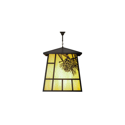 Winter Pine 4 Light 43" Wide Pendant