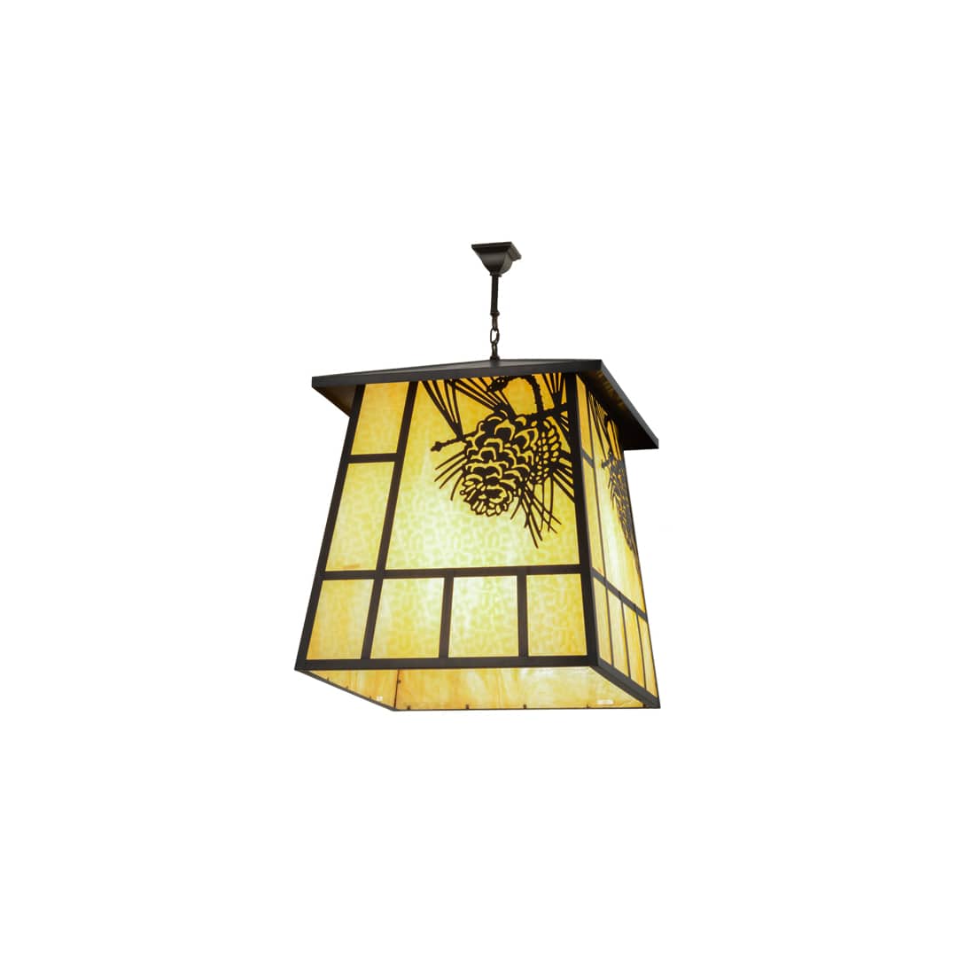 Winter Pine 4 Light 43" Wide Pendant