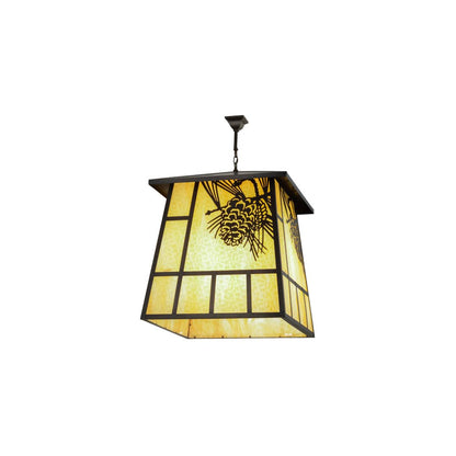 Winter Pine 4 Light 43" Wide Pendant