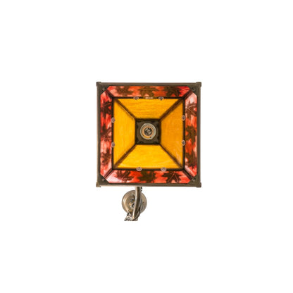 Maple Leaf 2 Light 13" Wide Linear Pendant