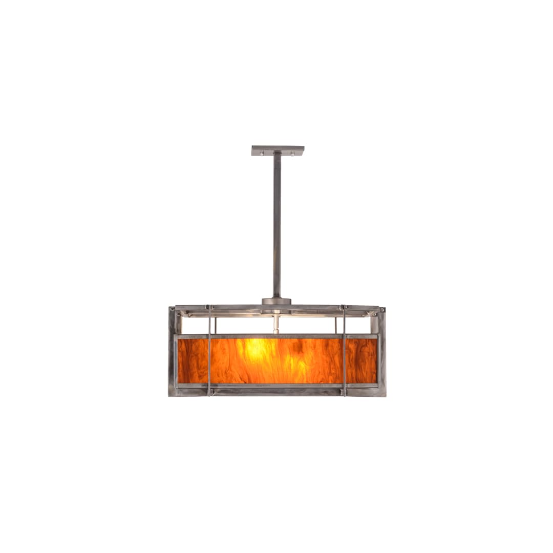 Boulder Creek 2 Light 28" Wide Pendant