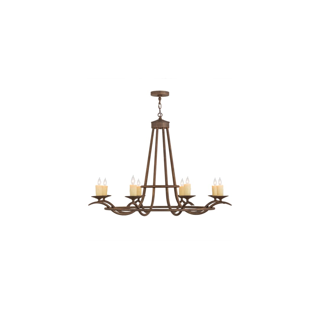 Octavia 8 Light 48" Wide Taper Candle Style Chandelier