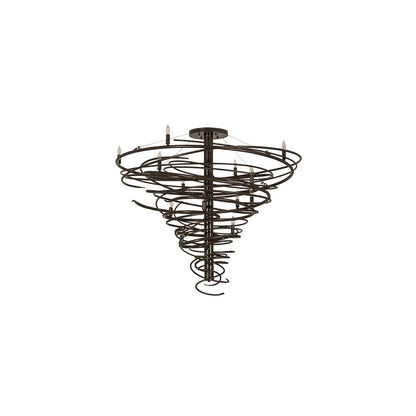 Cyclone 14 Light 48" Wide Taper Candle Style Chandelier