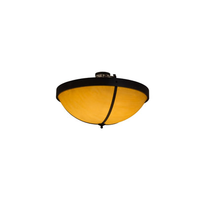 Alysiales 6 Light 36" Wide Semi-Flush Bowl Ceiling Fixture
