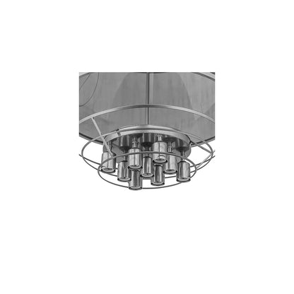 Cilindro 9 Light 24" Wide Suspension Pendant