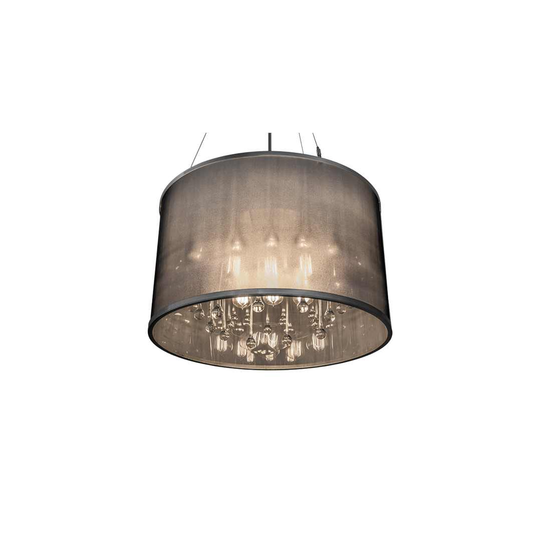 Cilindro 9 Light 24" Wide Suspension Pendant