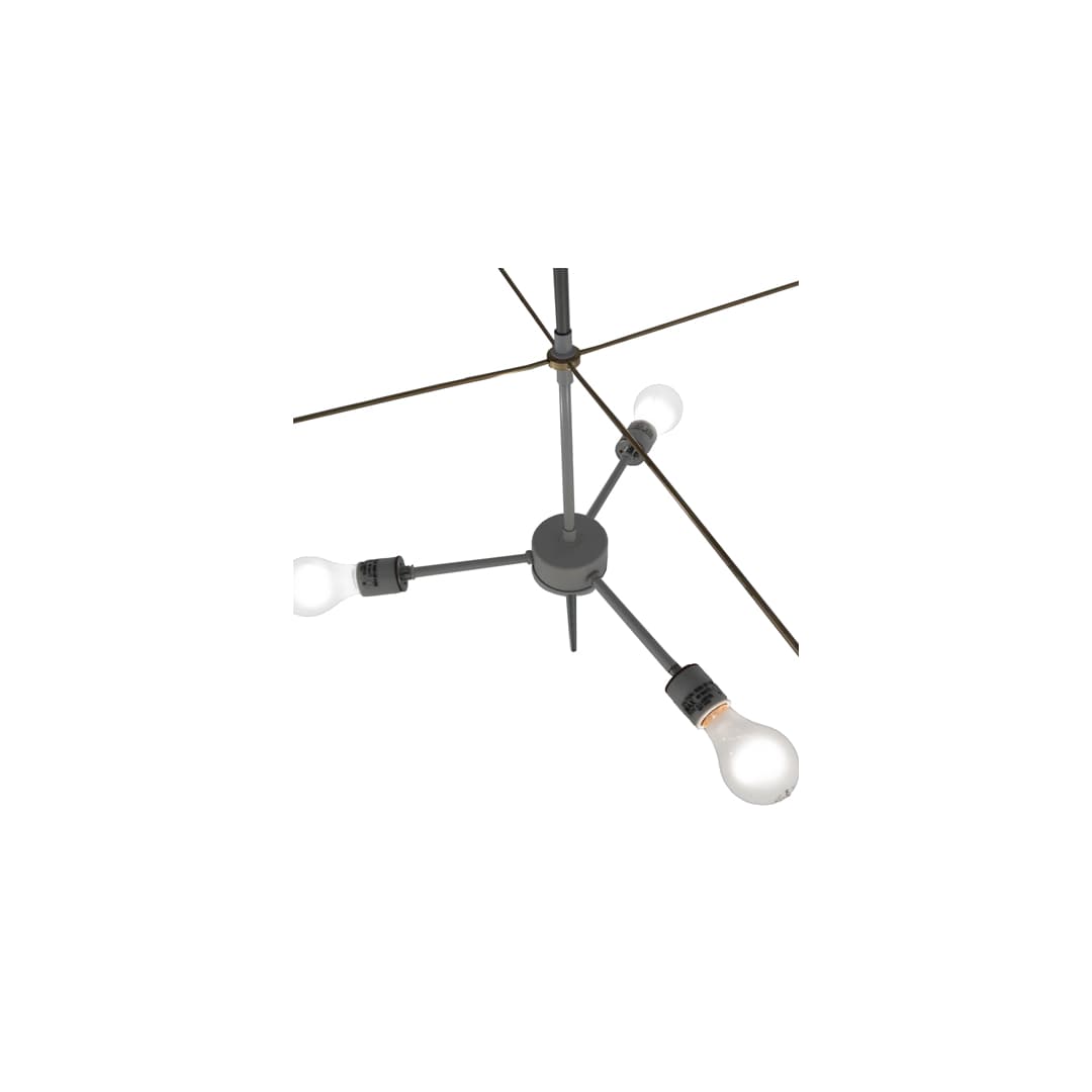 Cilindro 3 Light 36" Wide Pendant