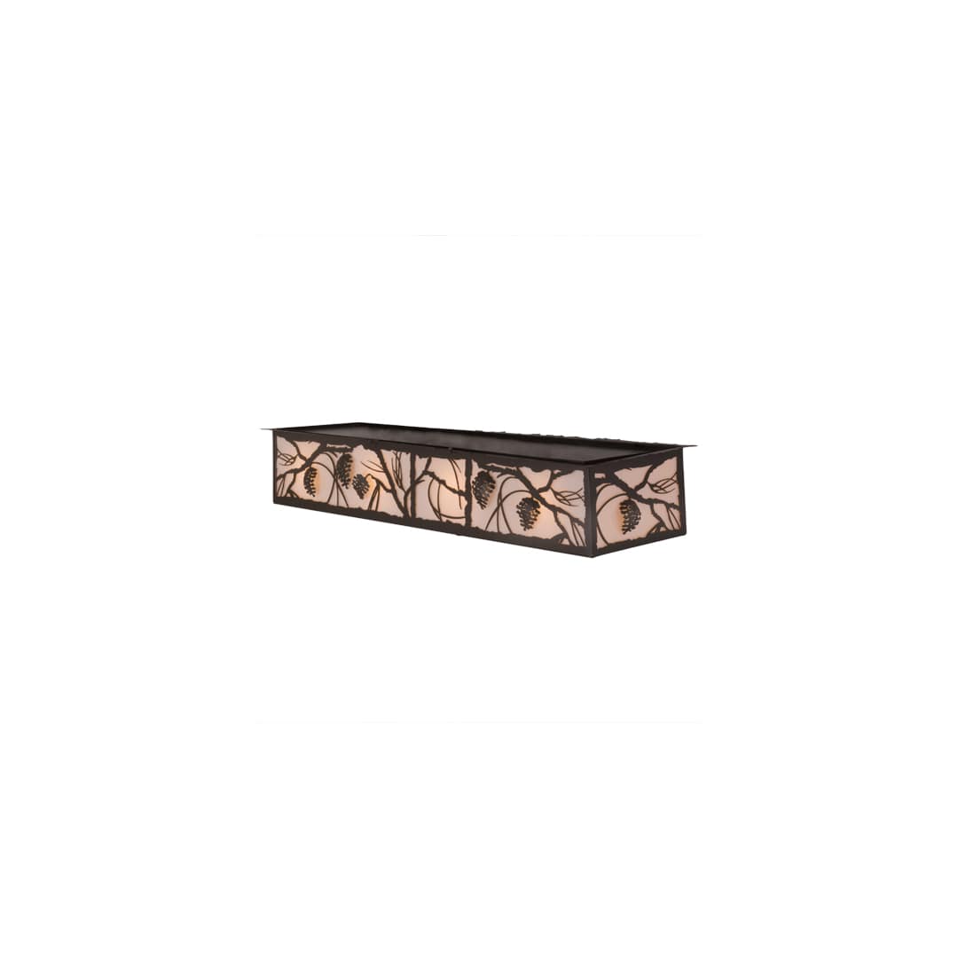 Whispering Pines 8 Light 50" Wide Flush Mount Ceiling Fixture