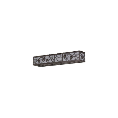Whispering Pines 8 Light 50" Wide Flush Mount Ceiling Fixture