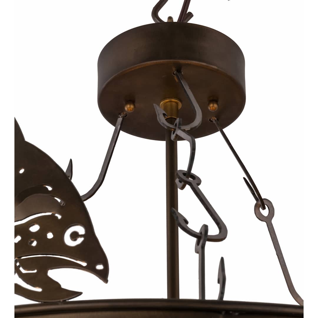 Catch of the Day 4 Light 27" Wide Pendant