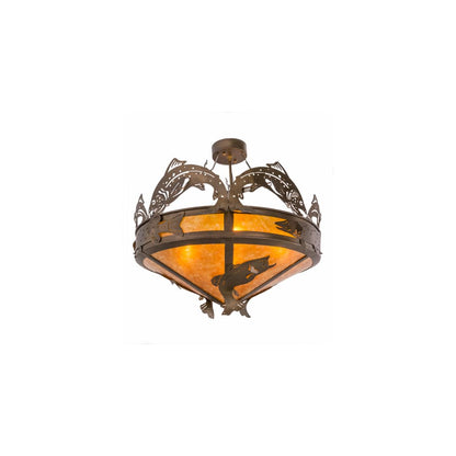 Catch of the Day 4 Light 27" Wide Pendant