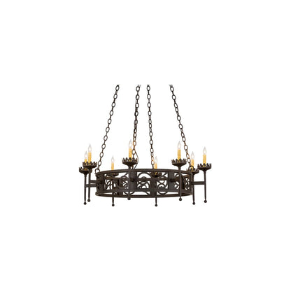 Majella 8 Light 42" Wide Taper Candle Style Chandelier