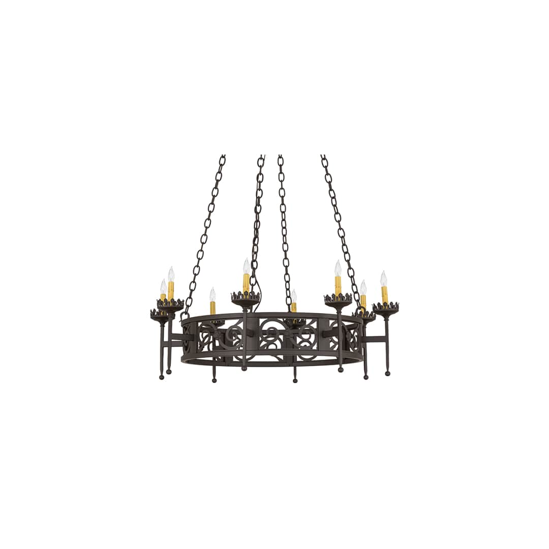 Majella 8 Light 42" Wide Taper Candle Style Chandelier