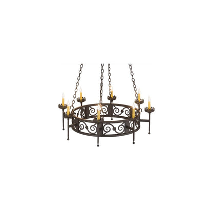 Majella 8 Light 42" Wide Taper Candle Style Chandelier