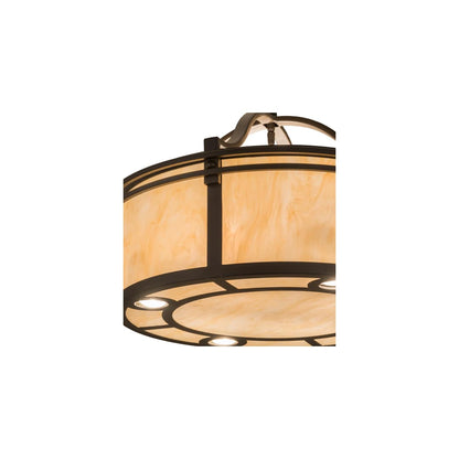 Sargent 4 Light 24" Wide Pendant