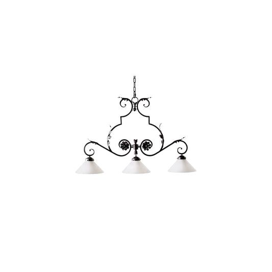 Dahlia 3 Light 12" Wide Linear Pendant