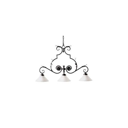 Dahlia 3 Light 12" Wide Linear Pendant