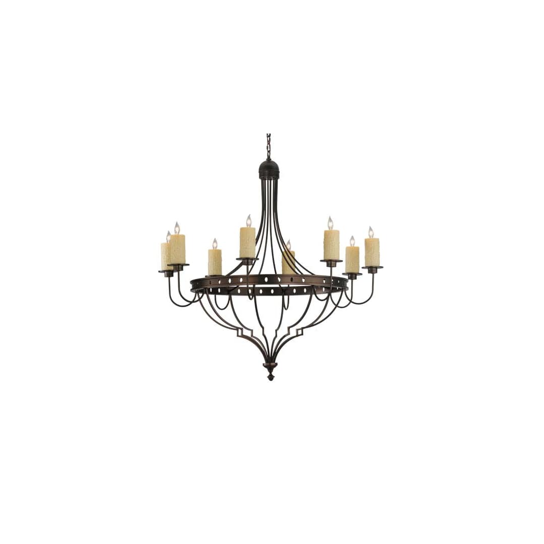 Bottini 8 Light 48" Wide Taper Candle Style Chandelier