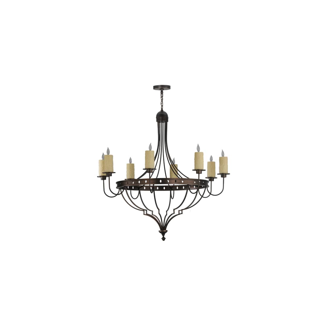 Bottini 8 Light 48" Wide Taper Candle Style Chandelier