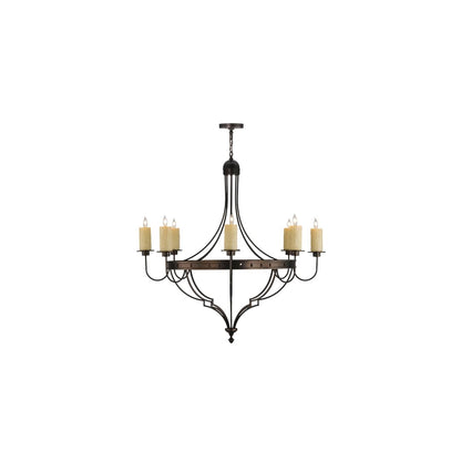 Bottini 8 Light 48" Wide Taper Candle Style Chandelier