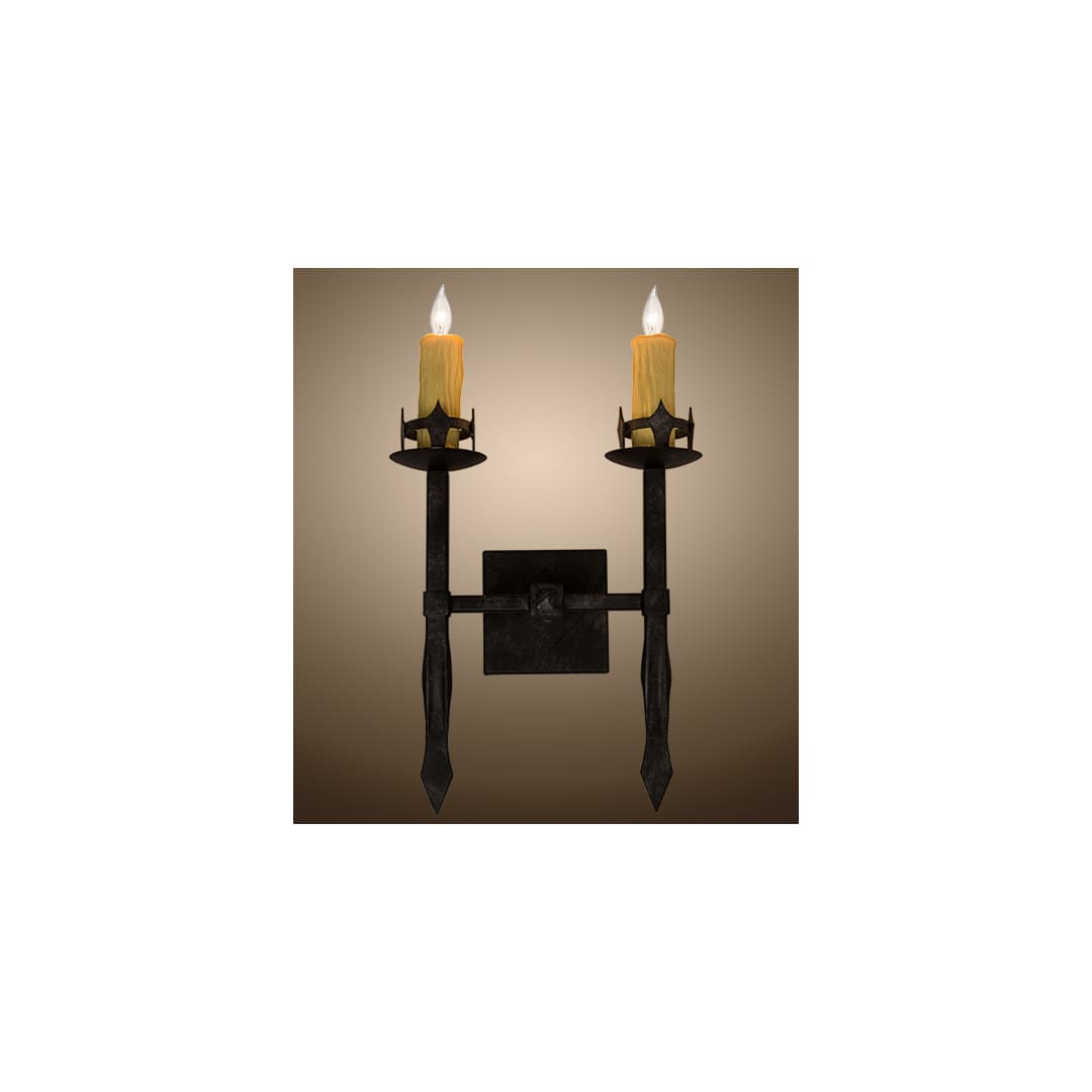 Castilla 2 Light 21" Tall Wall Sconce