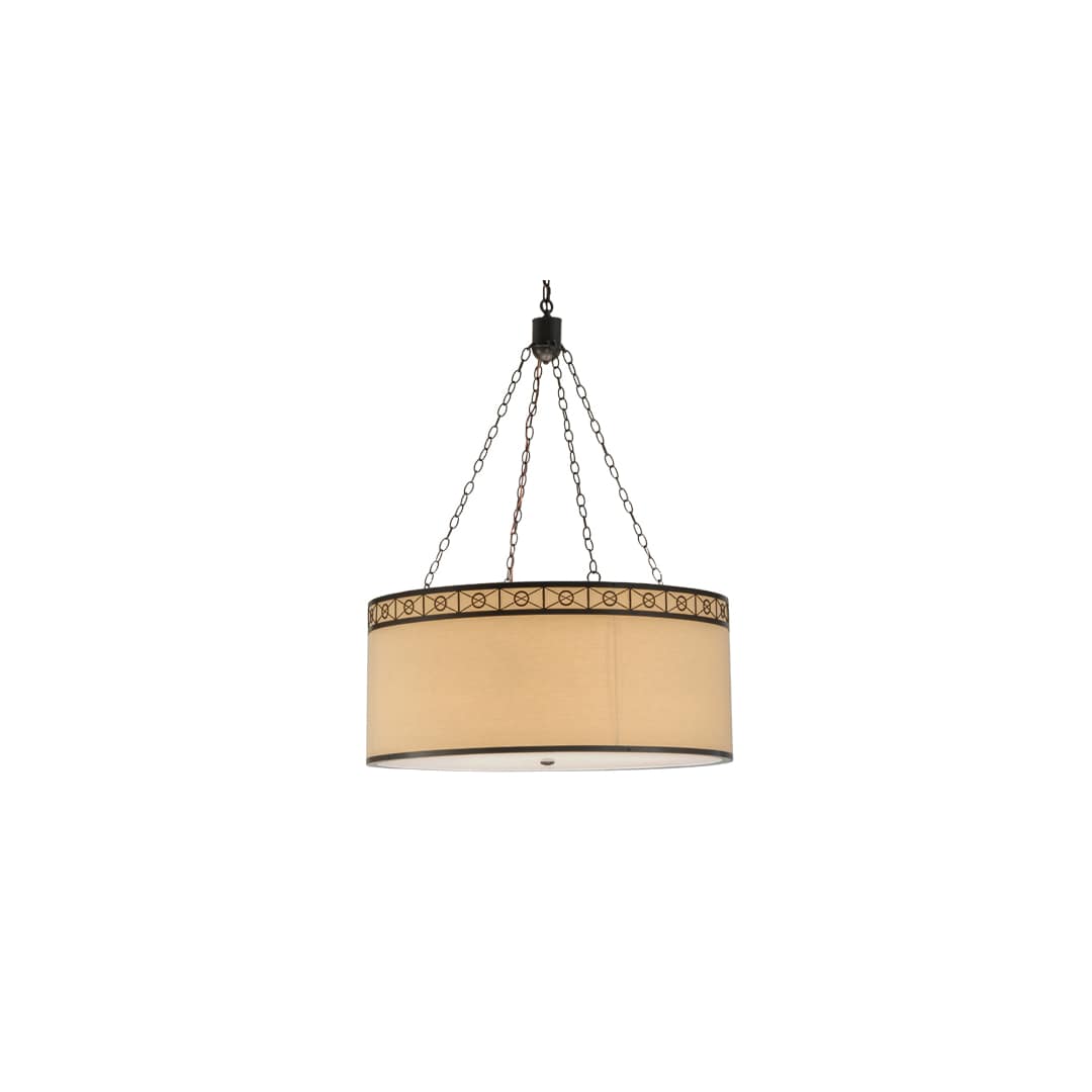 Cilindro 4 Light 37" Wide Suspension Pendant