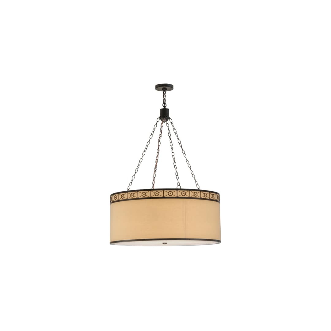 Cilindro 4 Light 37" Wide Suspension Pendant