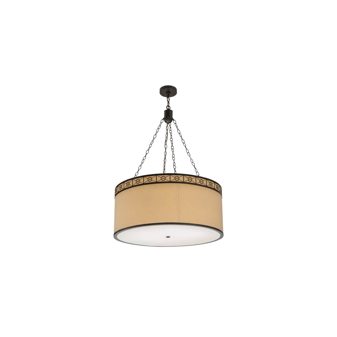 Cilindro 4 Light 37" Wide Suspension Pendant