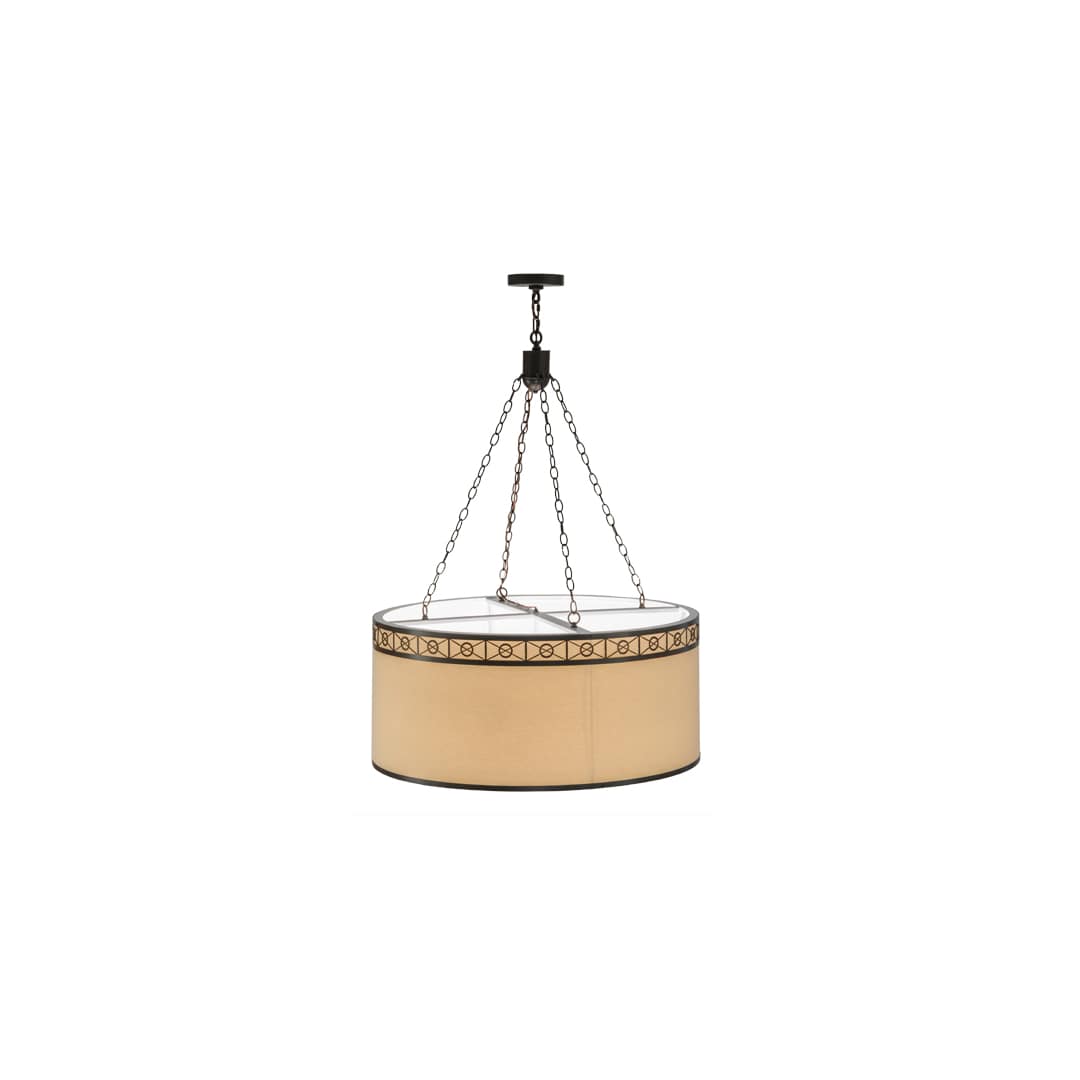 Cilindro 4 Light 37" Wide Suspension Pendant