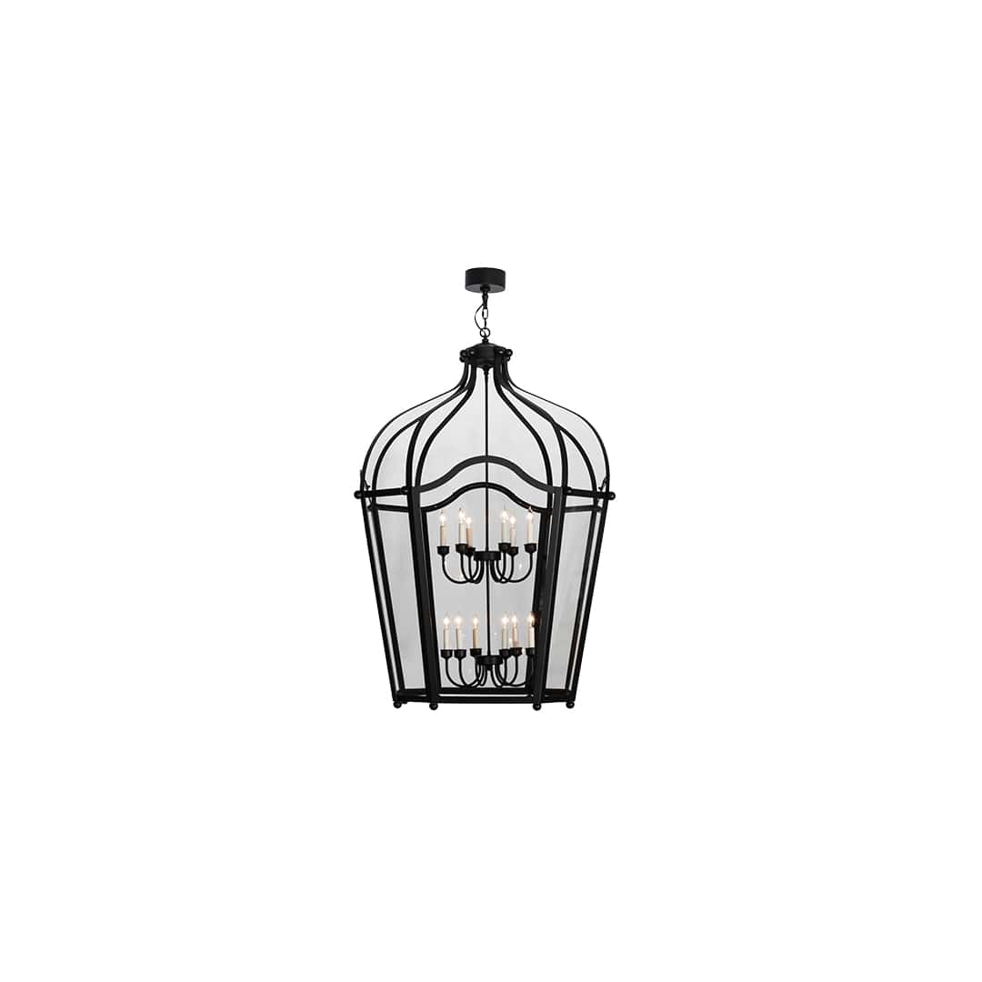 Citadel 12 Light 42" Wide Taper Candle Pendant